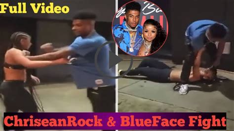 blueface and chrisean fighting|EXCLUSIVE: CHRISEAN ROCK & BLUEFACE POST